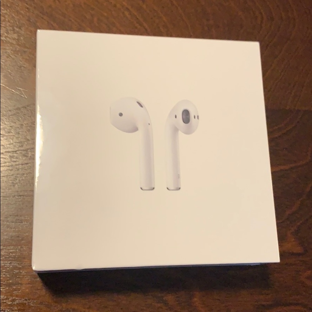 BRAND NEW 2ND GENERATION AIRPODS (NEVER OPENED)